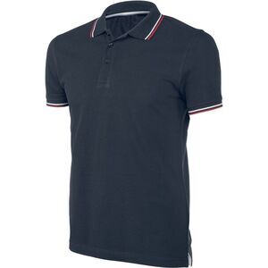 Kariban Mens Contrast Polo Shirt / Navy